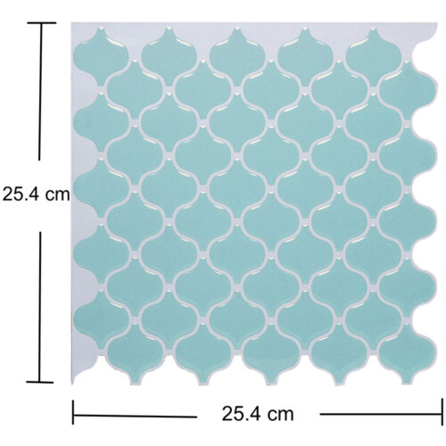 small size blue vinyl tile