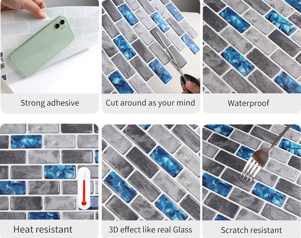 3d strip vinyl tile has a lot of good features