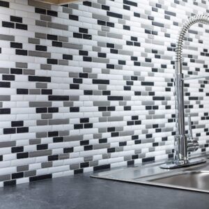 peel and stick kitchen tile backsplash