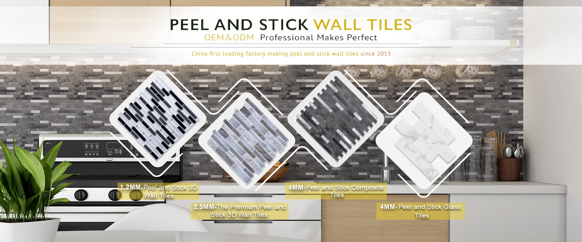 peel and stick backsplash tiles