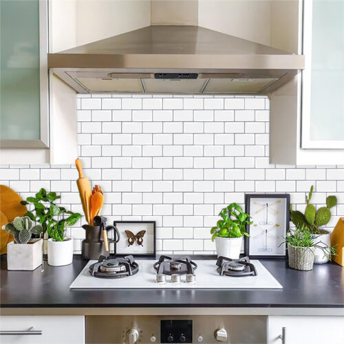 peel and stick white subway tile for kitchen backsplash