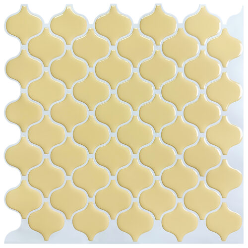 peel and stick yellow lantern vinyl wall tile