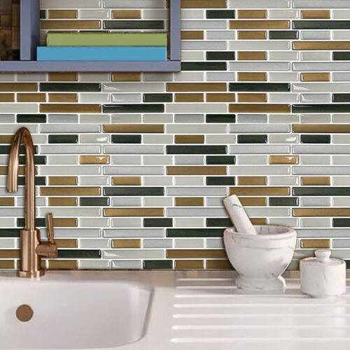 self adhesive vinyl mosaic tiles for home walls