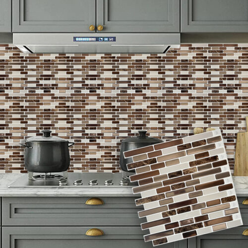 stick on vinyl strip brown marble vinyl tiles for kitchen backsplash