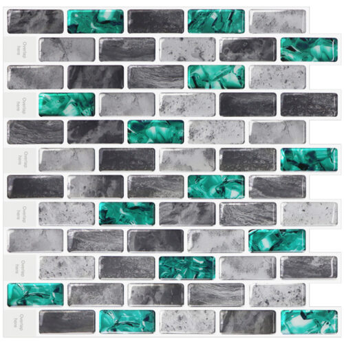 stick it 3d vinyl striped mosaic tile