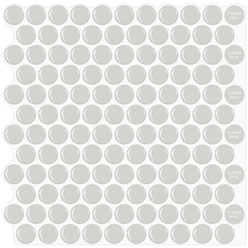 gray penny tile