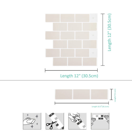 12 x 12 ivory subway tile