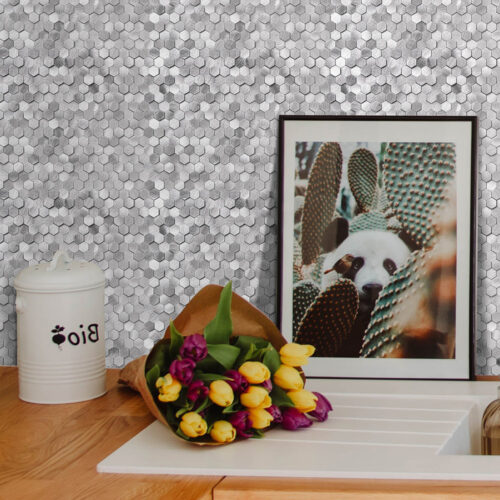 aluminum honeycomb mosaic tiles