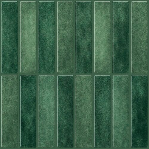 peel and stick faux green ceramic vinyl tile