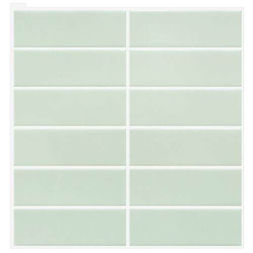 Green Rectangular Vinyl Tile