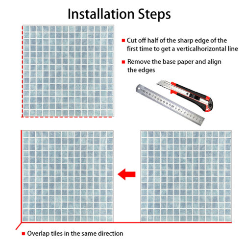 how to install blue marble vinyl tiles